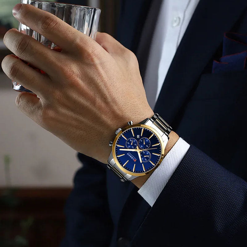 Curren Men's Chronograph Wrist Watches Price & Online Catalog