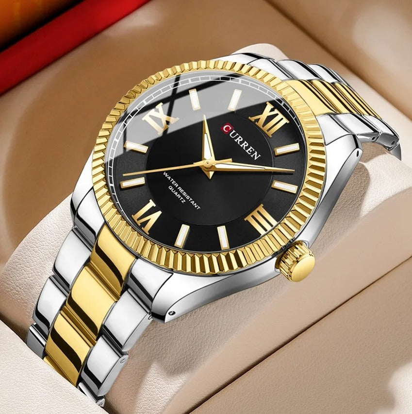 CURREN 8453 Men's Stainless Steel Watch