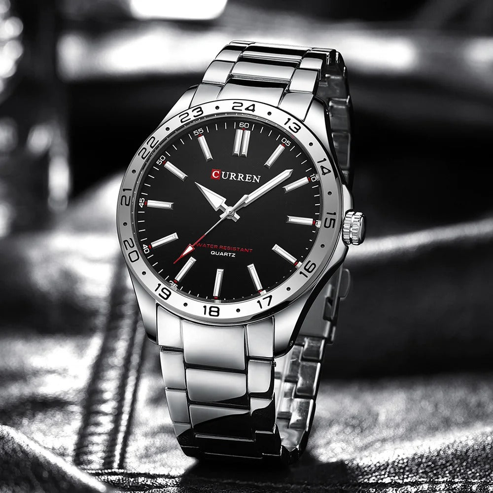CURREN 8452 Men's Stainless Steel Watch