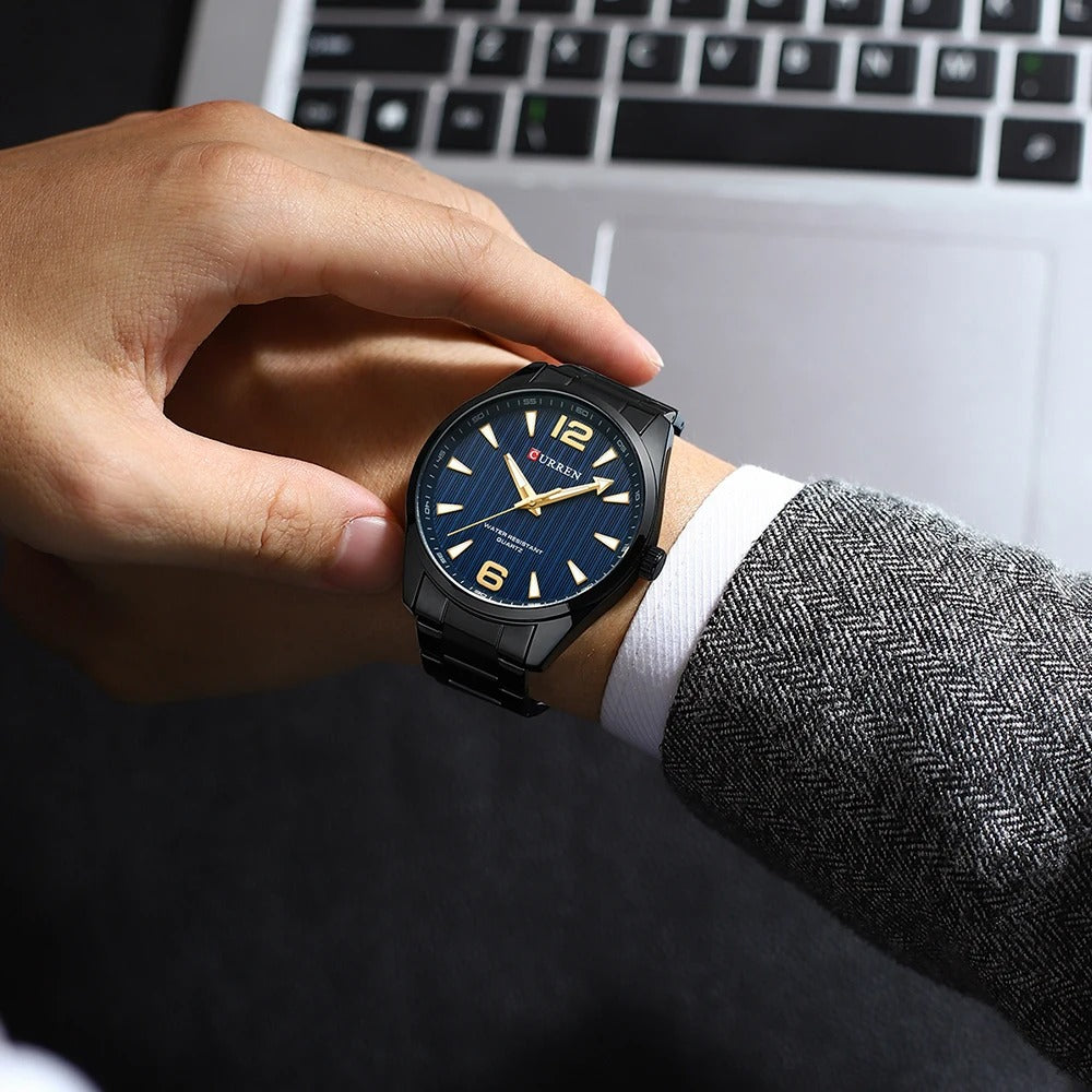 CURREN 8434 Men's Stainless Steel Watch