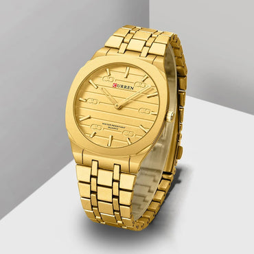 CURREN 8444 Men's Stainless Steel Watch