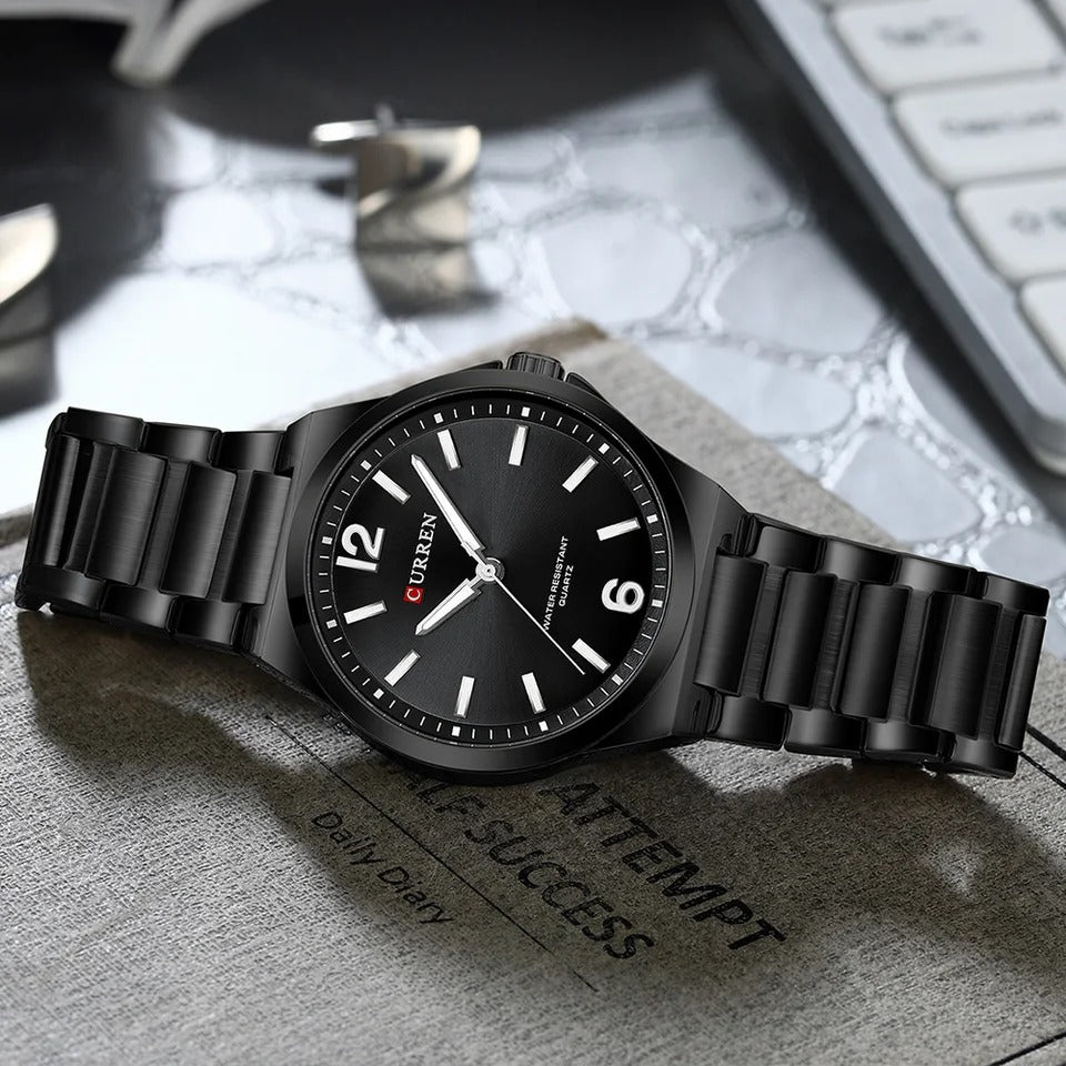 CURREN 8493 Men's Stainless Steel Watch