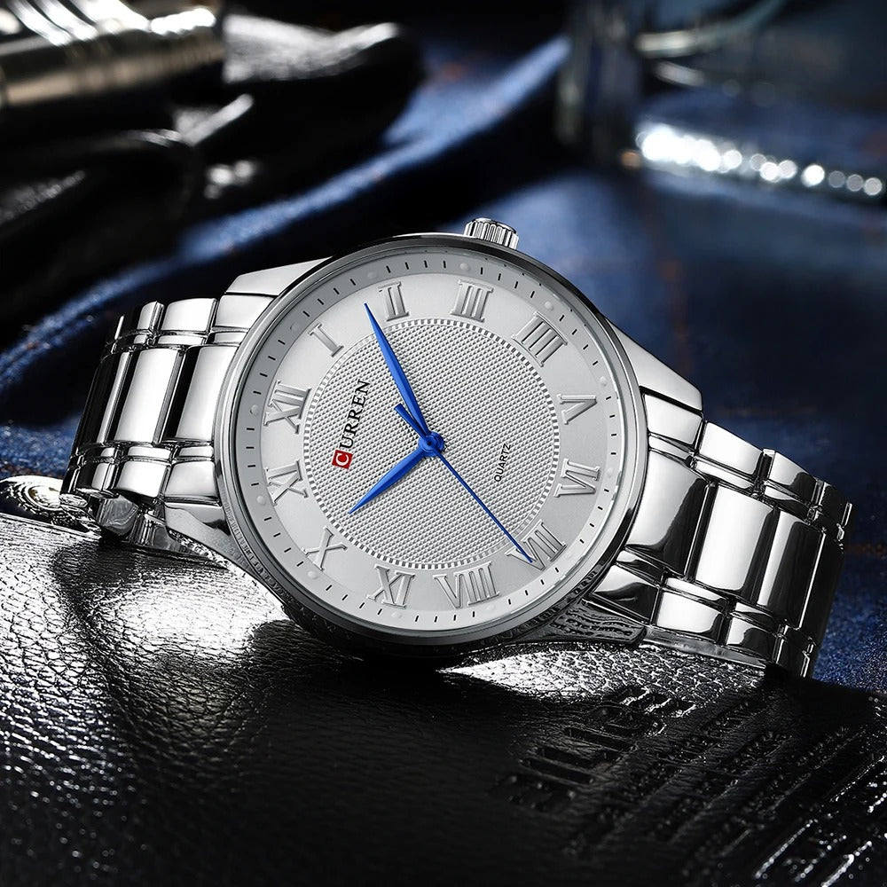 CURREN 8409 Men's Stainless Steel Watch