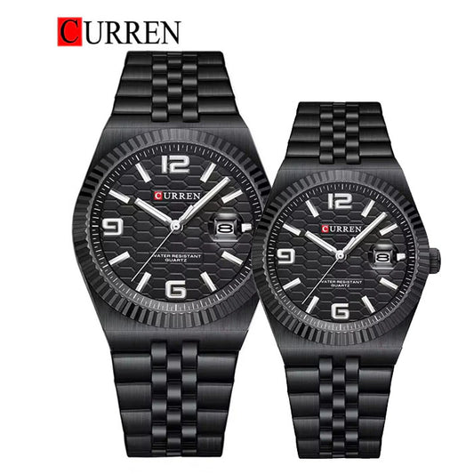 CURREN New Arrival Couples Stainless Steel Watch