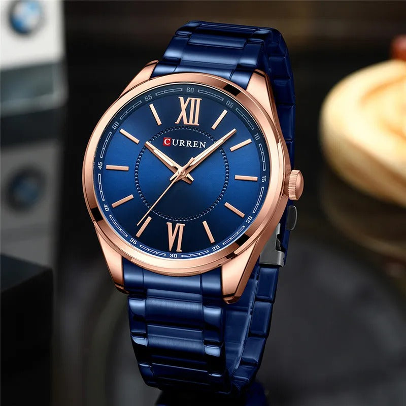 CURREN 8423 Men's Stainless Steel Watch