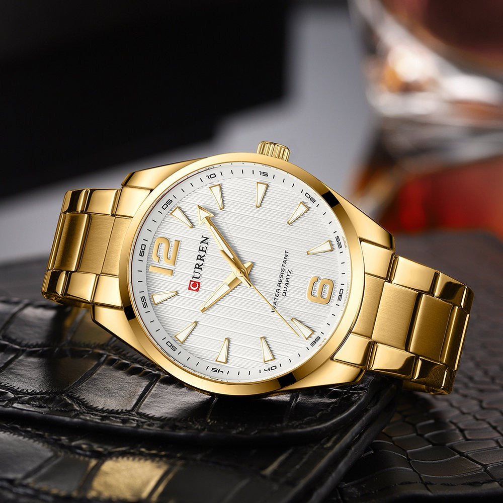 CURREN 8434 Men's Stainless Steel Watch