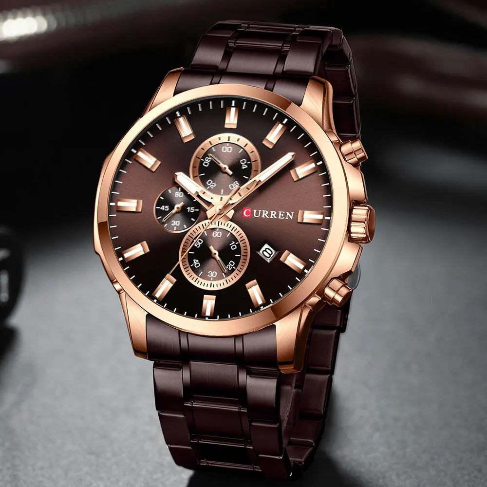 CURREN 8348 Men's Chronograph Watch