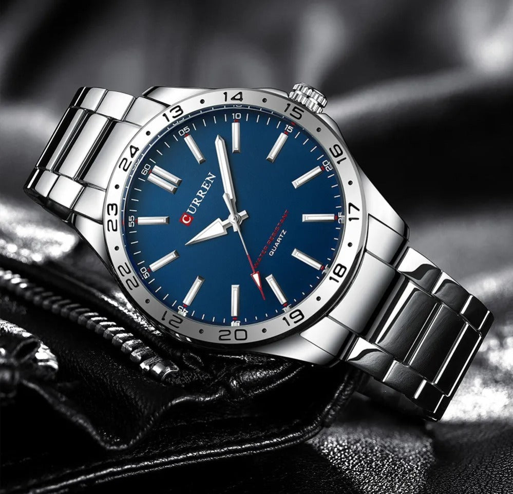CURREN 8452 Men's Stainless Steel Watch
