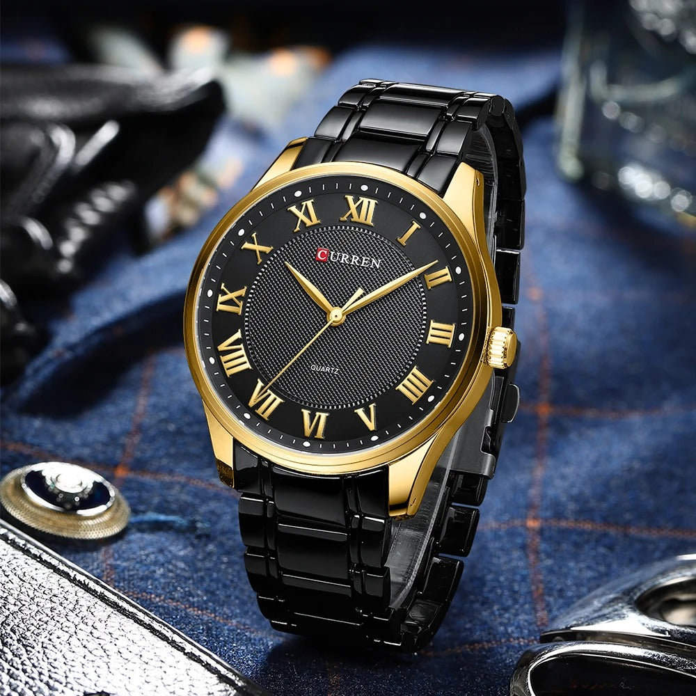 CURREN 8409 Men's Stainless Steel Watch