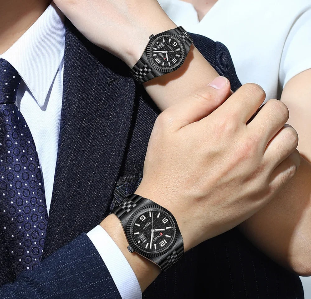 CURREN New Arrival Couples Stainless Steel Watch