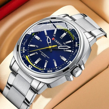 CURREN 8455 Men's Stainless Steel Watch