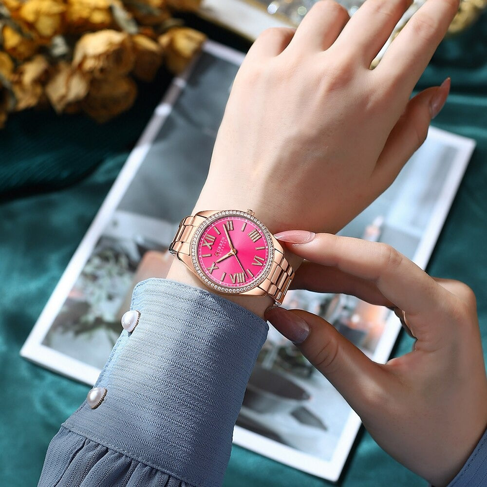 CURREN 9088 Women's Stainless Steel Watch