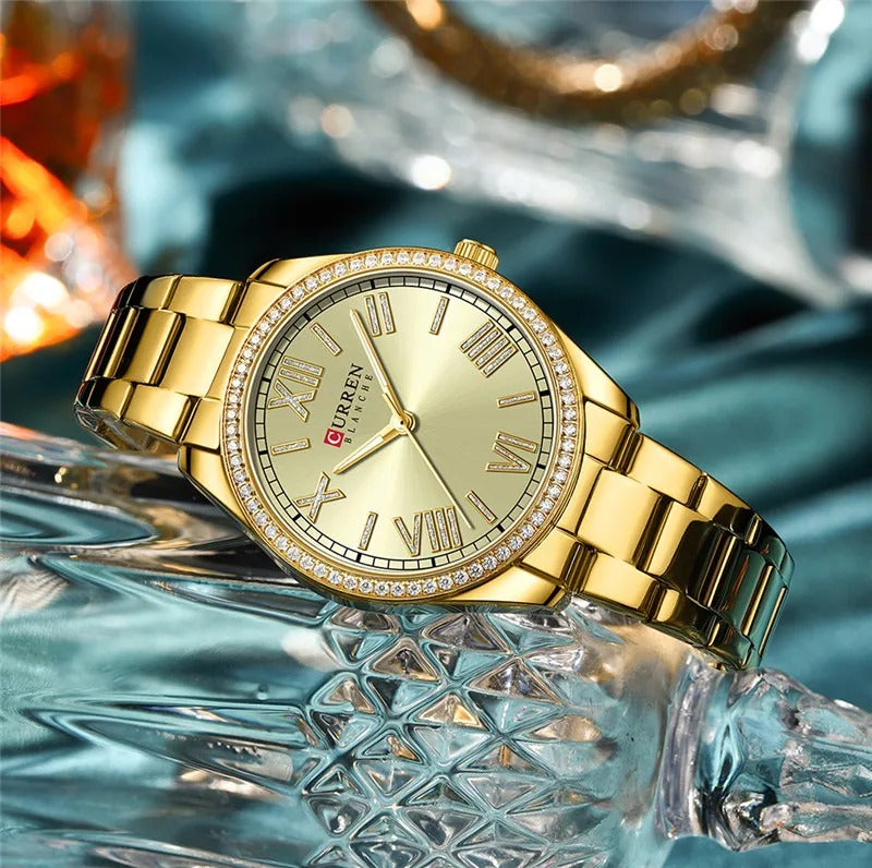 CURREN 9088 Women's Stainless Steel Watch