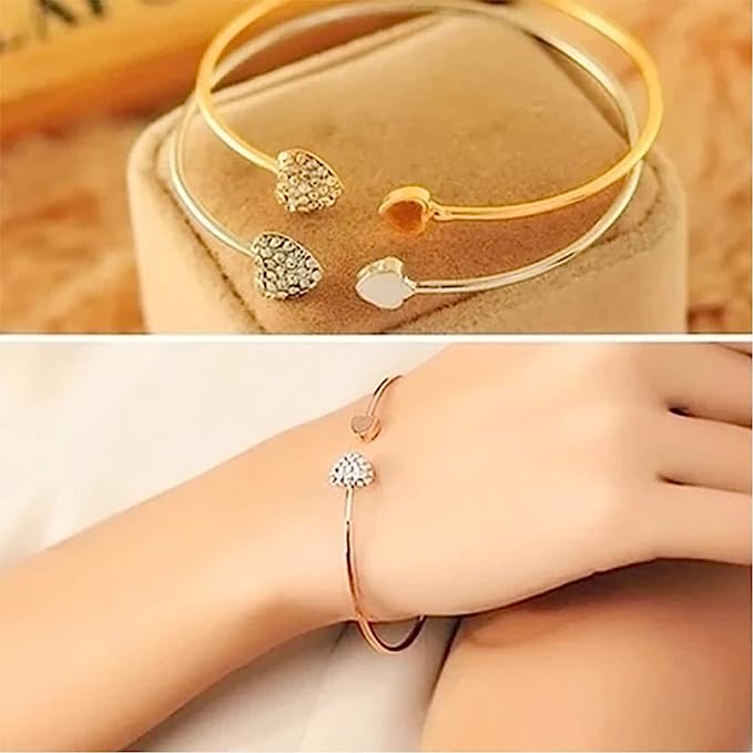 CURREN Original Brand Stainless Steel Bangle Wrist For Girl & Women With Brand (Box & Bag)