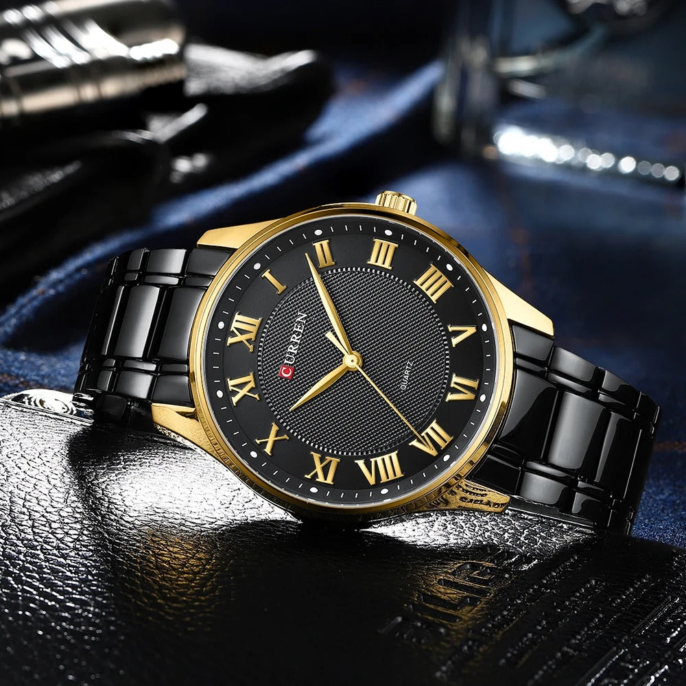 CURREN 8409 Men's Stainless Steel Watch