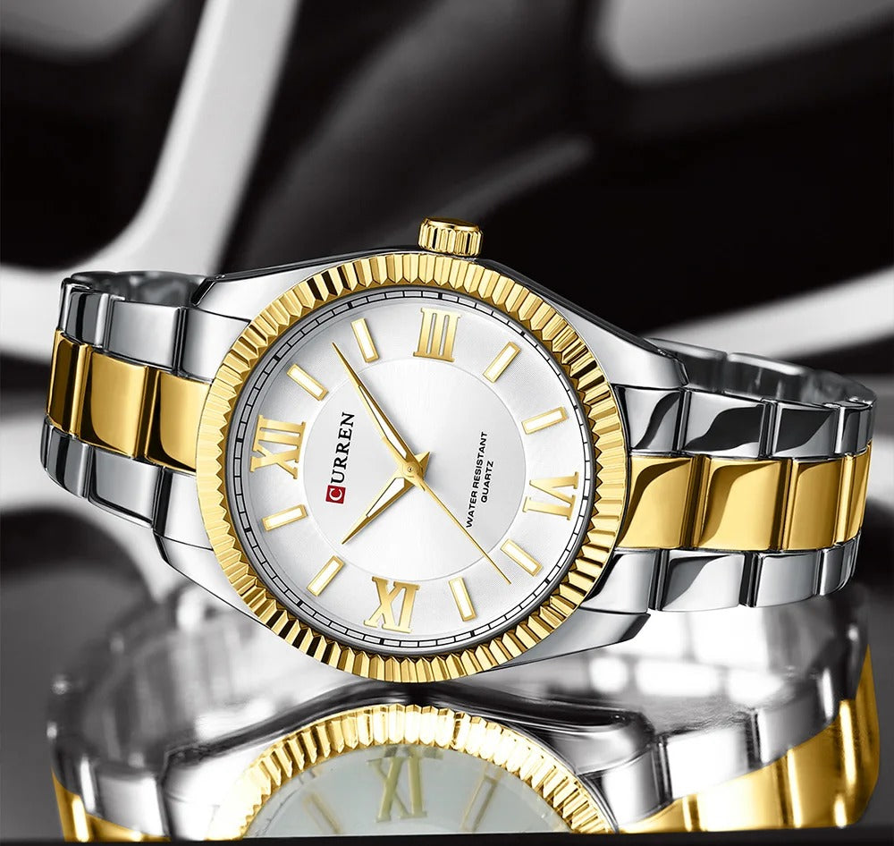 CURREN 8453 Men's Stainless Steel Watch