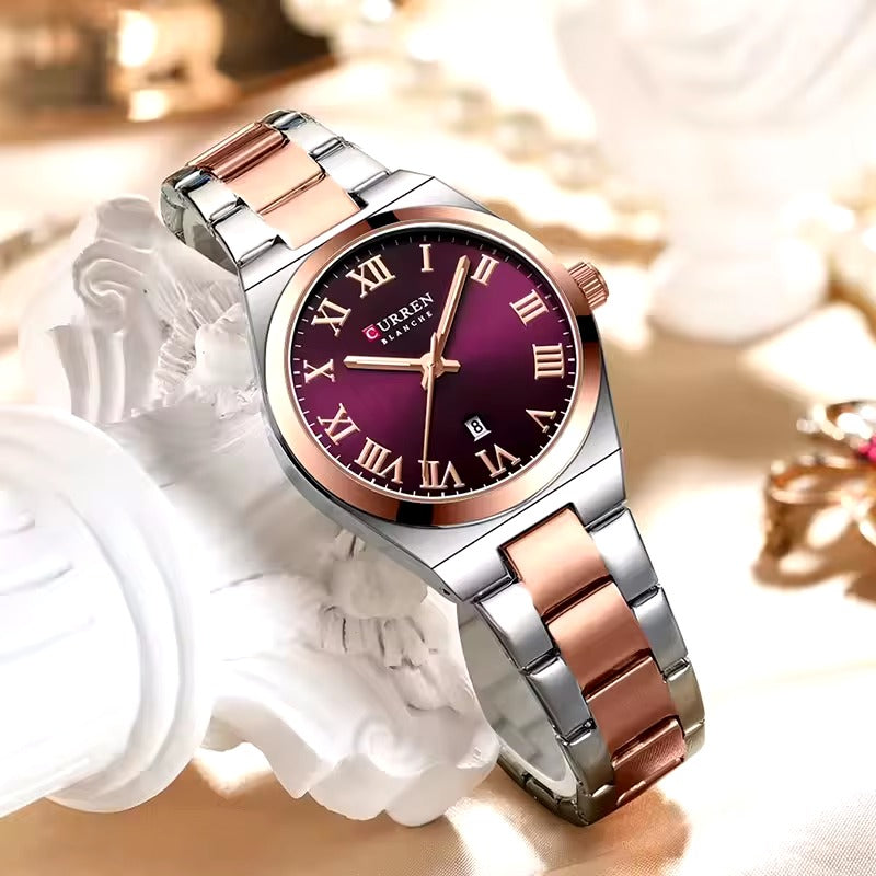 CURREN 9095 Women's Stainless Steel Watch