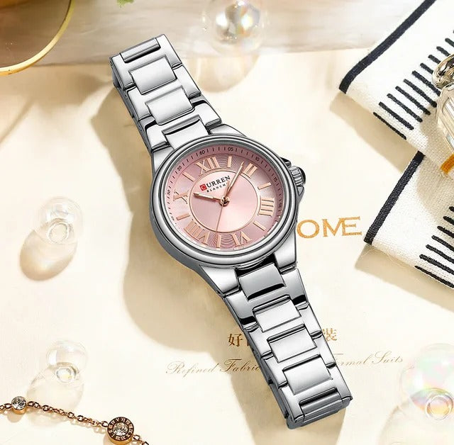 CURREN 9091 Women's Stainless Steel Watch