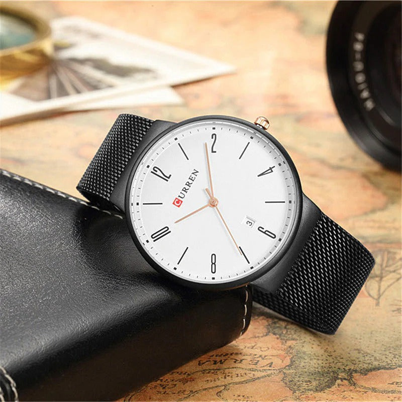CURREN 8257 Men's Stainless Steel Watch