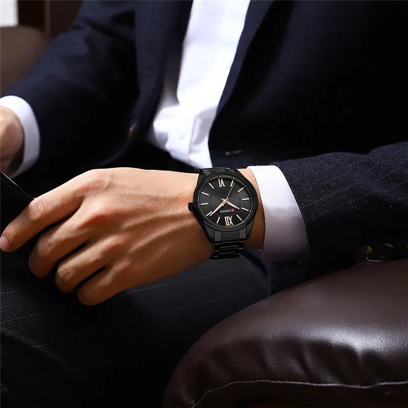 CURREN 8423 Men's Stainless Steel Watch