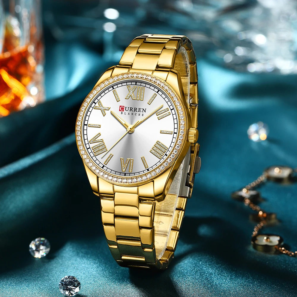 CURREN 9088 Women's Stainless Steel Watch