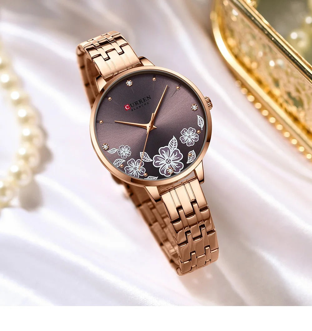 CURREN 9068 Women's Stainless Steel Watch