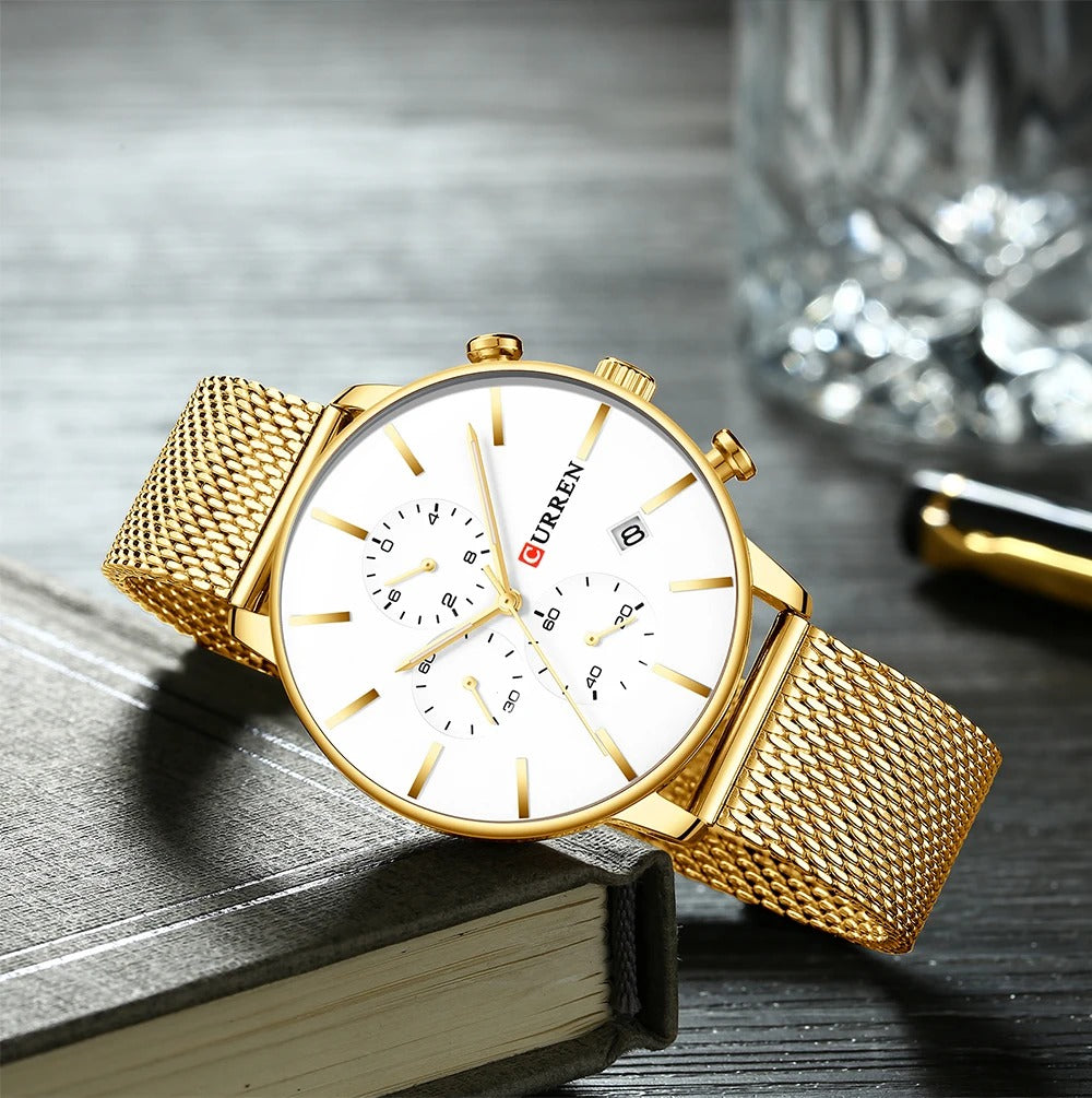 CURREN 8339 Men's Chronograph Watch