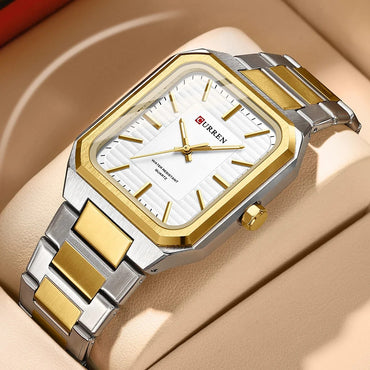 CURREN Couples Stainless Steel Watch