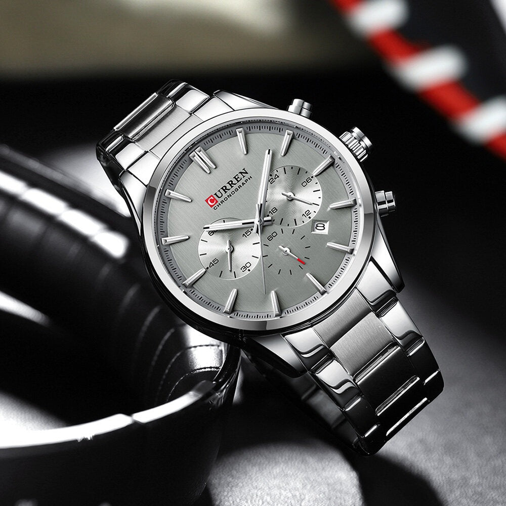CURREN 8446 Men's Chronograph Watch