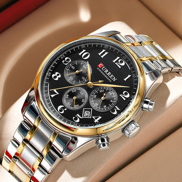 CURREN 8466 Men's Chronograph Watch
