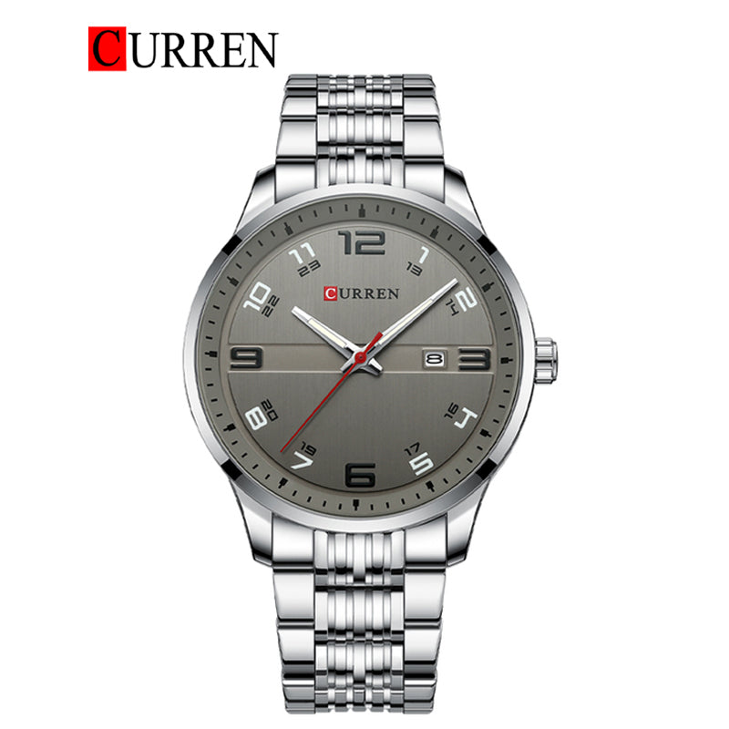 CURREN 8411 Men's Stainless Steel Watch