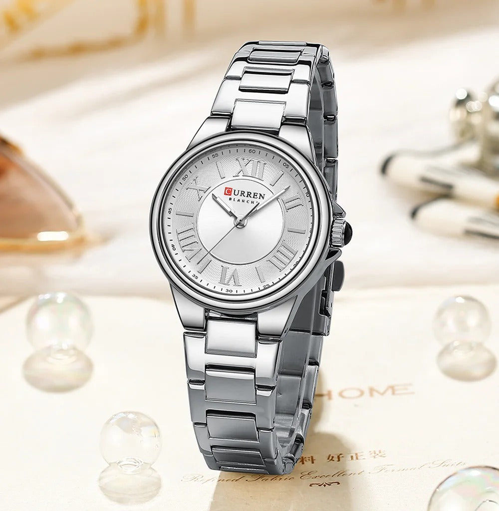CURREN 9091 Women's Stainless Steel Watch