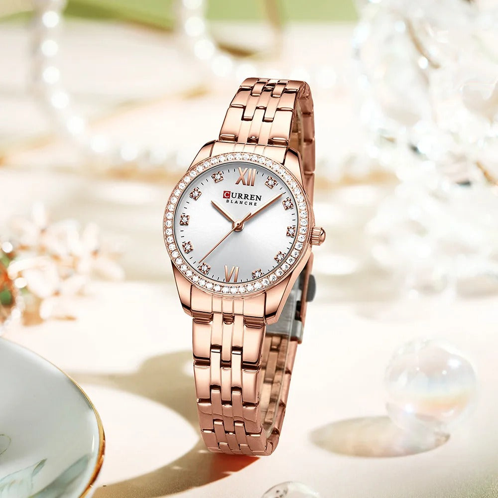 CURREN 9086 Women's Stainless Steel Watch