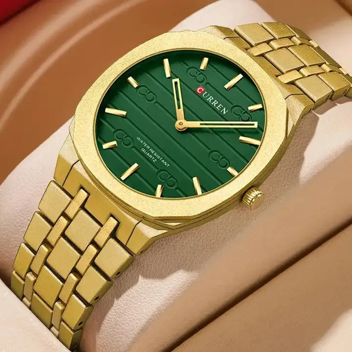 CURREN 8444 Men's Stainless Steel Watch