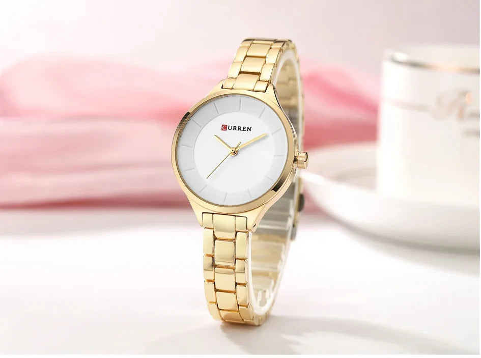 CURREN 9015 Women's Strainless Steel Watch