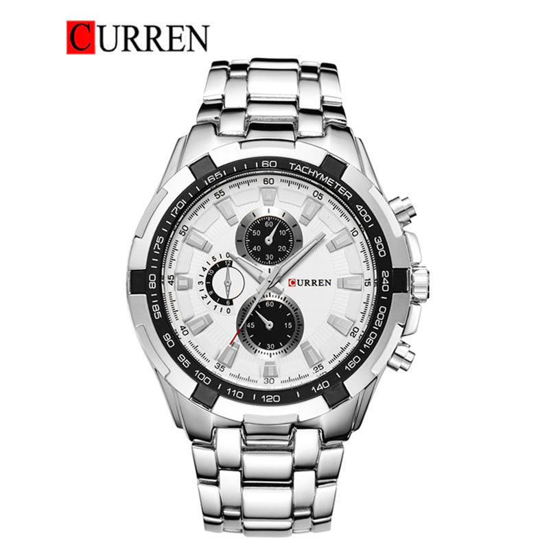 CURREN 8023 Men's Stainless Steel Watch