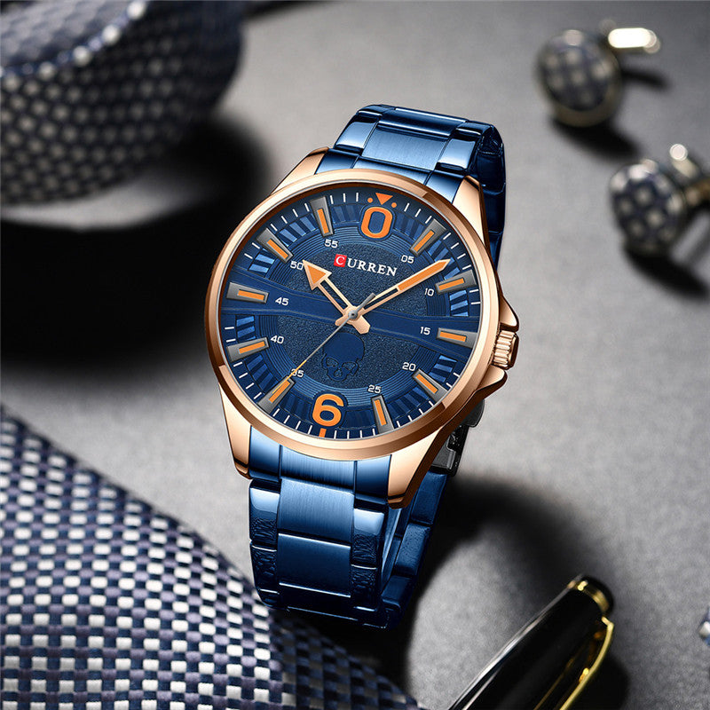 CURREN 8389 Men's Stainless Steel Watch