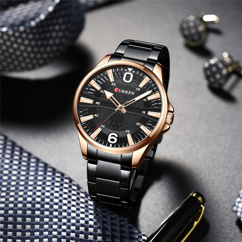 CURREN 8389 Men's Stainless Steel Watch