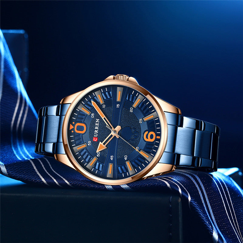 CURREN 8389 Men's Stainless Steel Watch