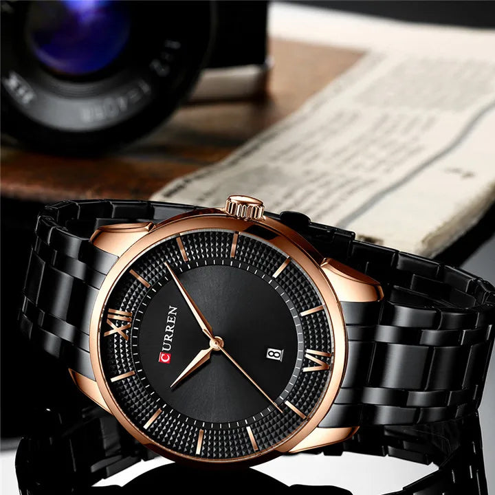 CURREN 8356 Men's Stainless Steel Watch