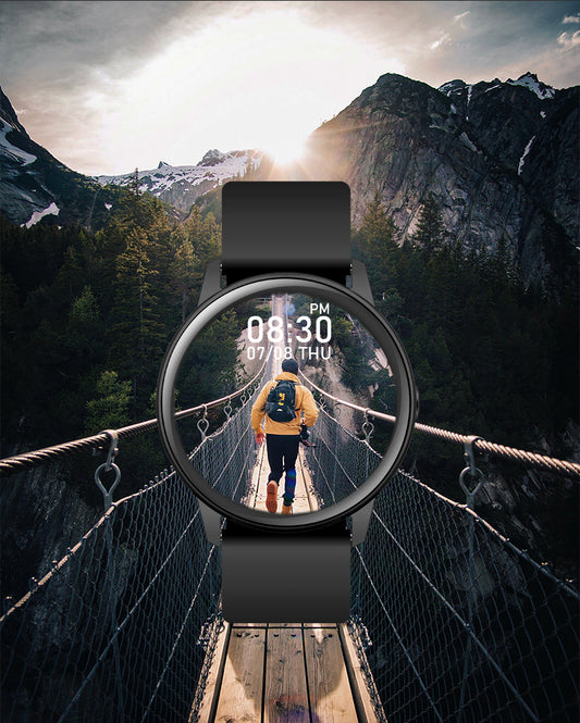 CURREN Original Brand Rubber Straps Wrist Smart Watch For Men & Women With Brand (Box & Bag)-IP68