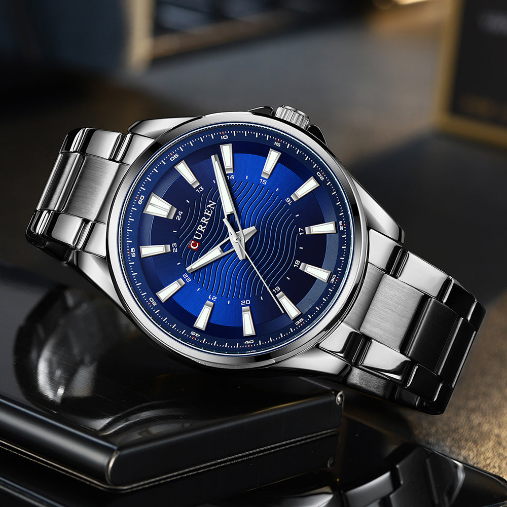 CURREN 8424 Men's Stainless Steel Watch