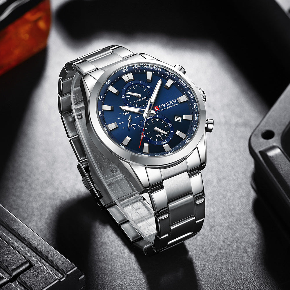 CURREN 8445 Men's Chronograph Watch