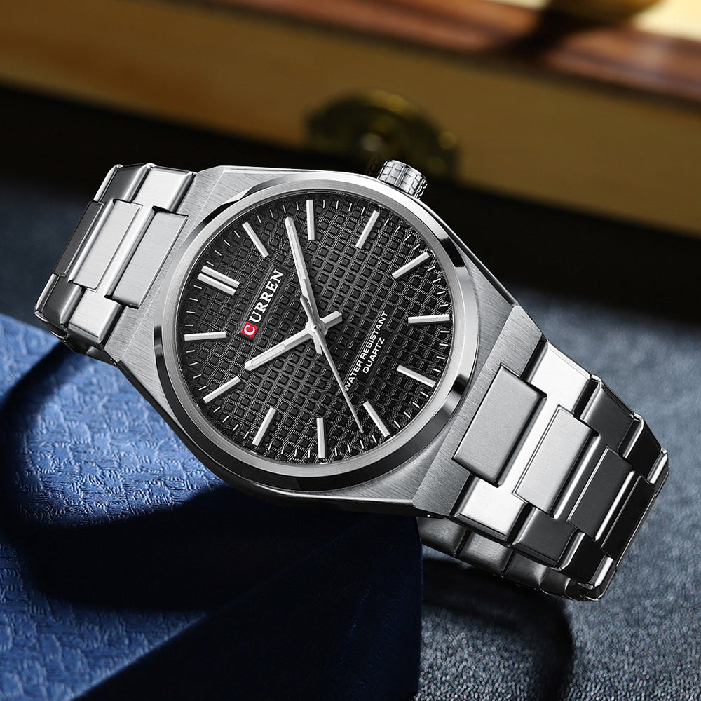 CURREN 8439 Men's Stainless Steel Watch