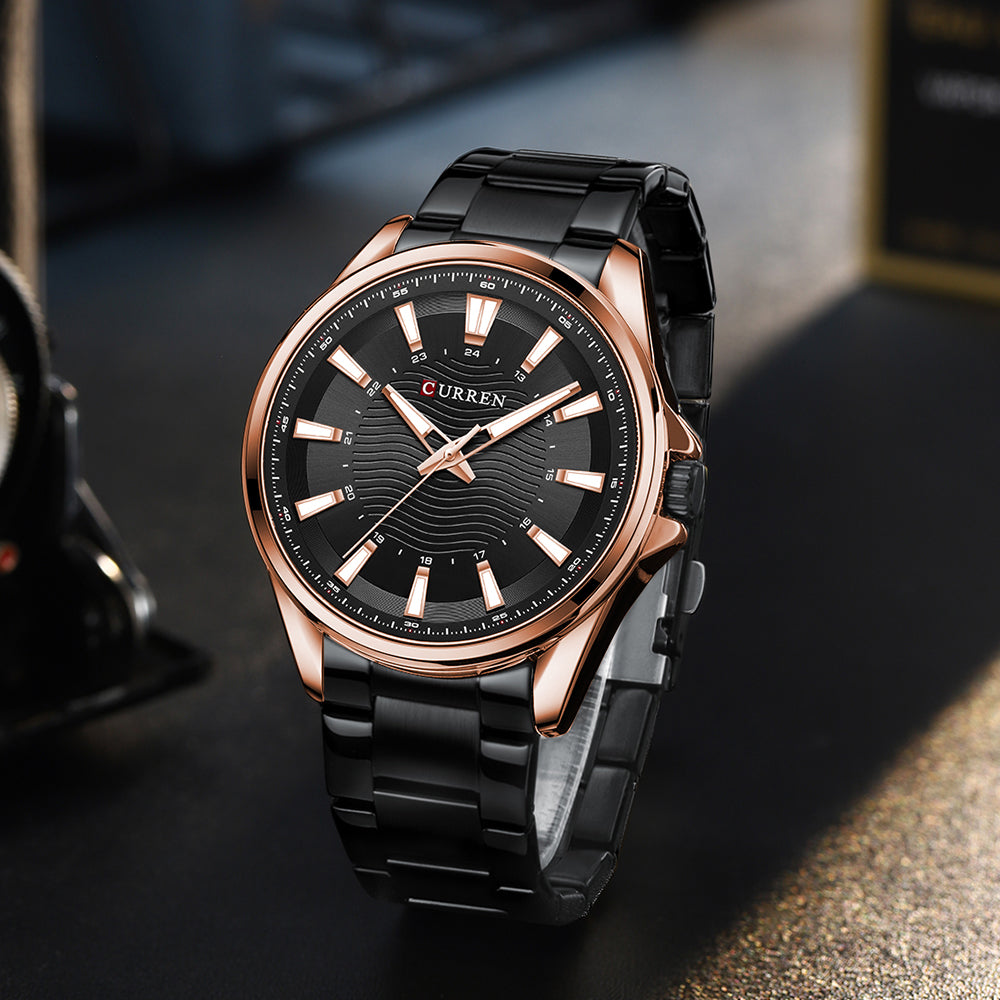 CURREN 8424 Men's Stainless Steel Watch