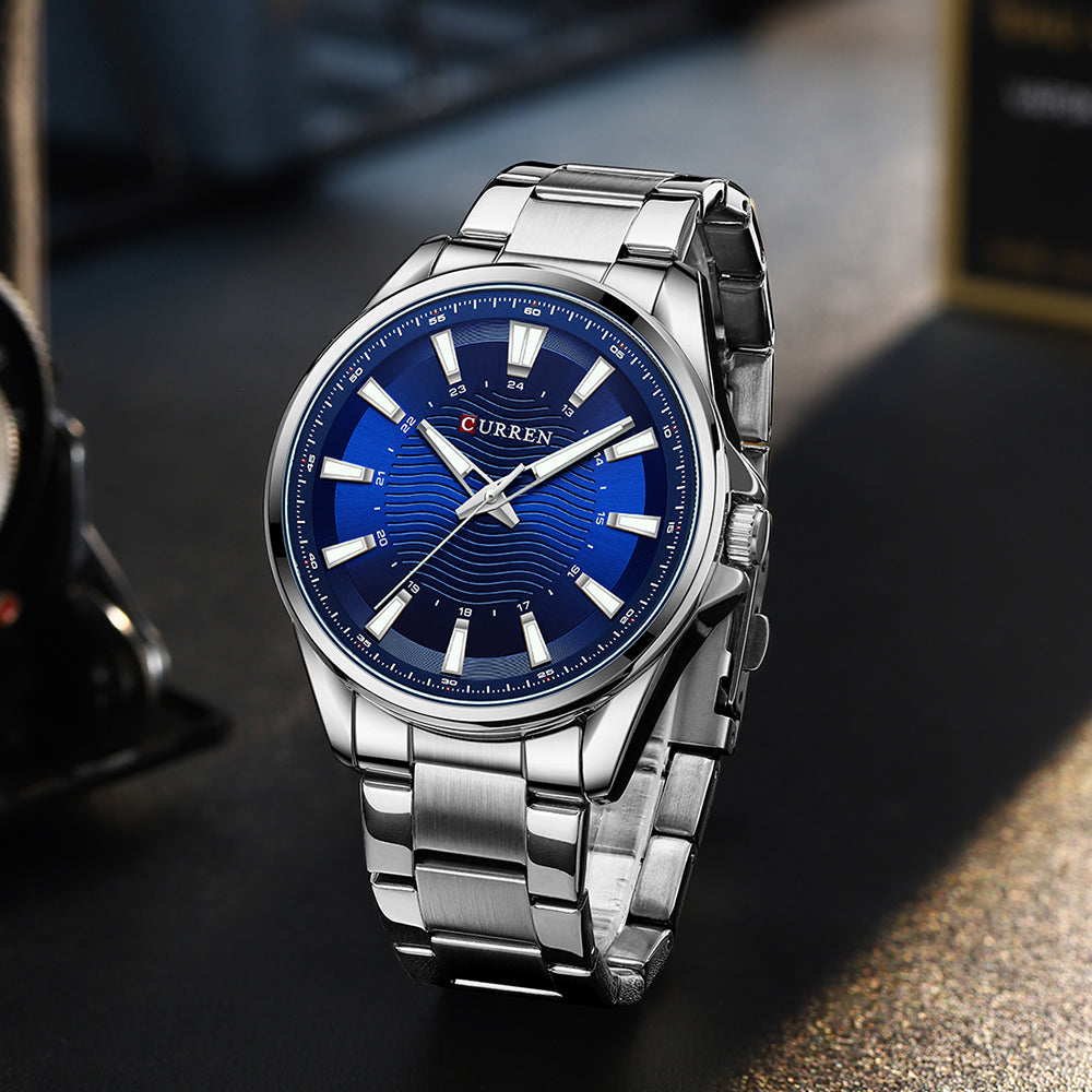 CURREN 8424 Men's Stainless Steel Watch
