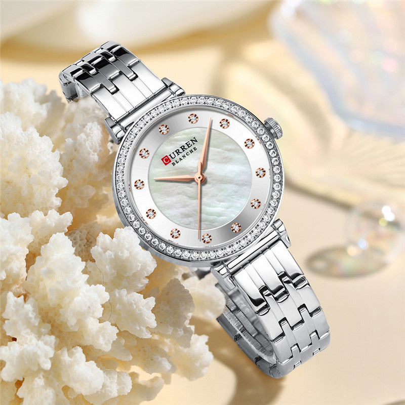 CURREN 9087 Women's Stainless Steel Watch