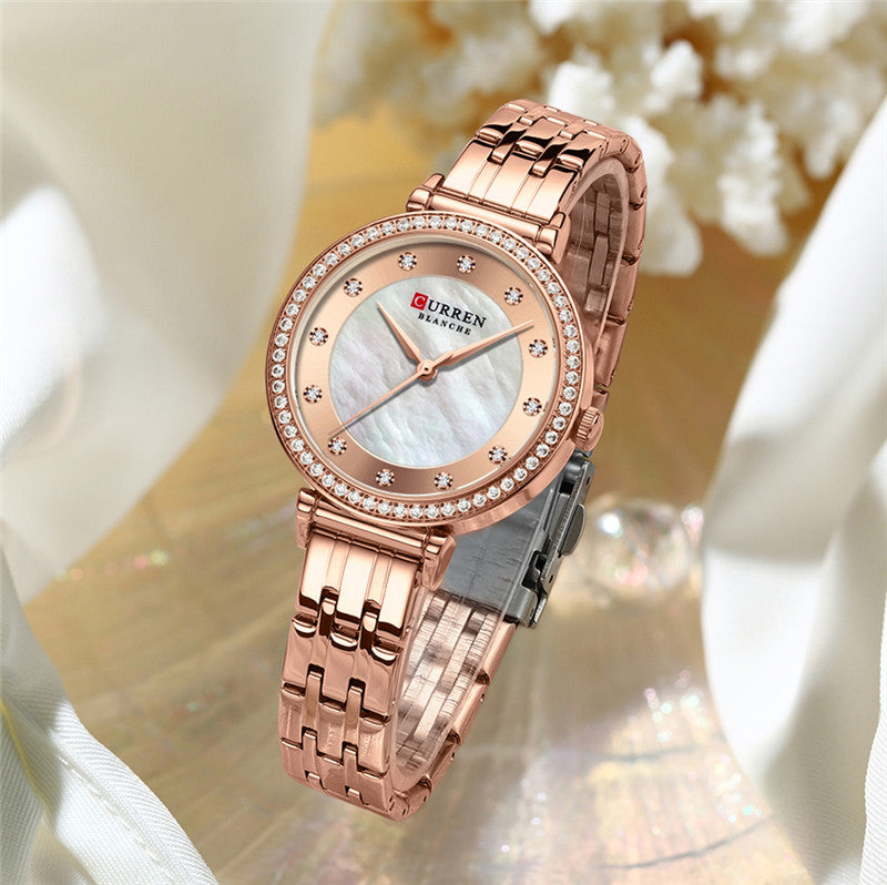 CURREN 9087 Women's Stainless Steel Watch