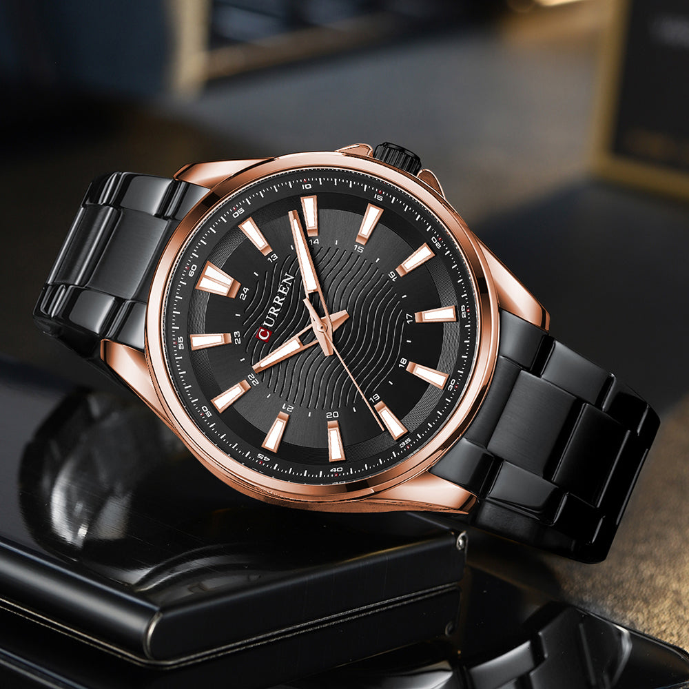 CURREN 8424 Men's Stainless Steel Watch