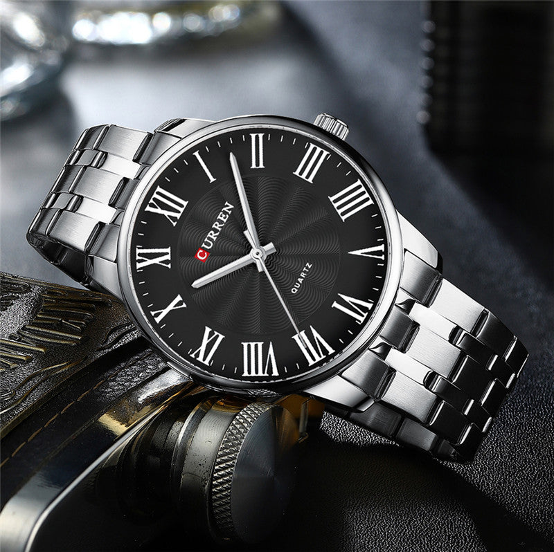 CURREN 8432 Men's Stainless Steel Watch